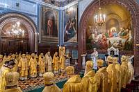 Патриаршее богослужение в Храме Христа Спасителя