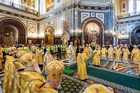 Патриаршее богослужение в Храме Христа Спасителя