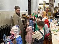 Встреча с дошколятами в Державном храме города Фрязино