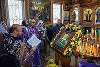 Престольный праздник в храме святой блаженной Матроны Московской посёлка Верея