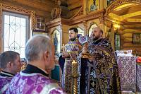 Престольный праздник в храме святой блаженной Матроны Московской посёлка Верея