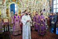 Архиерейское богослужение в Троицком соборе города Щёлково