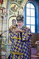 Архиерейское богослужение в Троицком соборе города Щёлково