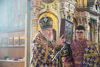 Архиерейское богослужение в Троицком соборе города Щёлково
