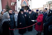 Архиерейское богослужение в Троицком соборе города Щёлково