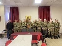 Встреча с военнослужащими в Князь-Владимирском храме Балашихи