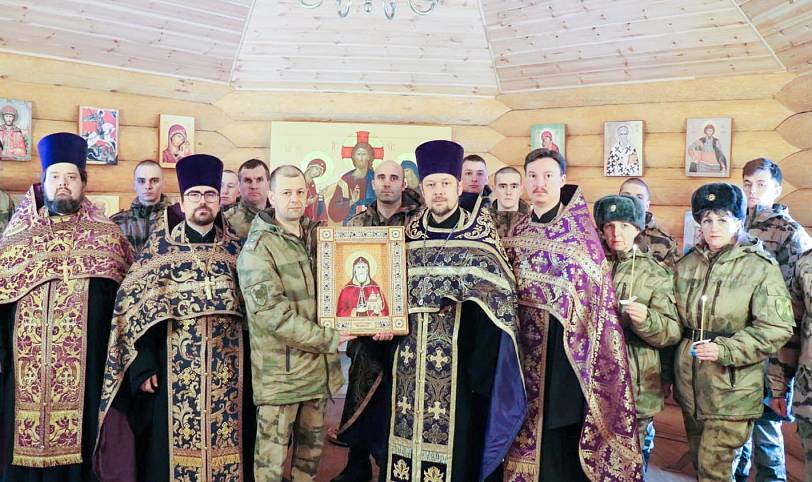 Молебен в Центре инженерно-технического обеспечения войск национальной гвардии