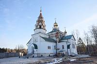 Литургия Преждеосвященных Даров в Троицком храме деревни Аверкиево