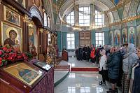 День памяти священномученика Сергия Скворцова в Троицком храме г. Дрезны