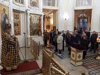 Архиерейское богослужение в Преображенском кафедральном соборе Балашихи