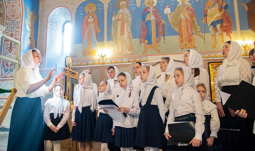 Престольный праздник в Ксениевском деревни Медвежьи Озёра