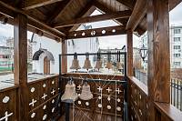 Освящение колоколов и звонницы Державного храма города Фрязино