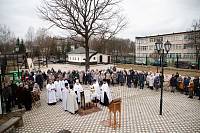 Освящение колоколов и звонницы Державного храма города Фрязино