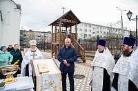 Освящение колоколов и звонницы Державного храма города Фрязино