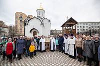 Освящение колоколов и звонницы Державного храма города Фрязино