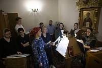 Архиерейское богослужение в Троицком храме Реутова
