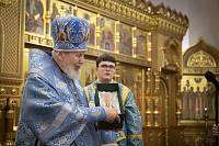 Архиерейское богослужение в Троицком храме Реутова