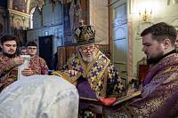 Архиерейское богослужение в Богородицерождественском соборе Орехово-Зуева