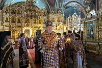 Архиерейское богослужение в Богородицерождественском соборе Орехово-Зуева