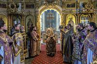 Архиерейское богослужение в Богородицерождественском соборе Орехово-Зуева