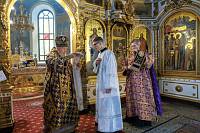 Архиерейское богослужение в Богородицерождественском соборе Орехово-Зуева