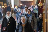 Архиерейское богослужение в Богородицерождественском соборе Орехово-Зуева