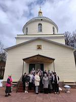 Поездка родственников участников СВО в Никольский храм деревни Большая Дубна