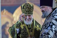 Архиерейское богослужение в Богоявленском соборе Ногинска 