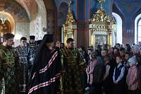 Архиерейское богослужение в Богоявленском соборе Ногинска 