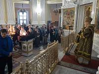 Утреня Великой Пятницы в Преображенском кафедральном соборе Балашихи 