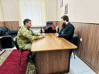 Рабочая встреча в воинской части Павлово-Посадского городского округа