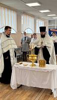 Освящение здания начальных классов Павлово-Посадской гимназии