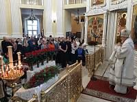 Великая Суббота в Преображенском кафедральном соборе Балашихи 