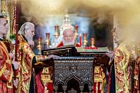 Пасхальная великая вечерня в Храме Христа Спасителя