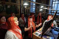 Архиерейское богослужение в Богородицерождественском соборе города Орехово-Зуево 