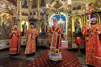 Архиерейское богослужение в Богородицерождественском соборе города Орехово-Зуево 