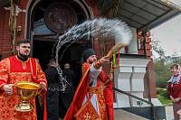 Архиерейское богослужение в Богородицерождественском соборе города Орехово-Зуево 