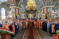 Архиерейское богослужение в Богородицерождественском соборе города Орехово-Зуево 
