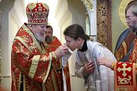 Архиерейское богослужение в Троицком храме Старой Купавны 