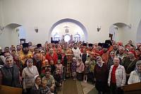 Архиерейское богослужение в Троицком храме Старой Купавны 