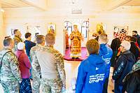 Архиерейское богослужение в храме Воскресения Словущего г. Шатура 