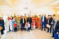 Архиерейское богослужение в храме Воскресения Словущего г. Шатура 