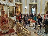 Архиерейское богослужение в Преображенском кафедральном соборе Балашихи