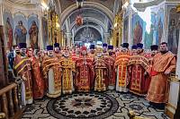 Соборное богослужение в Никольском раме г. Лосино-Петровский
