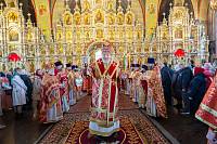 Архиерейское богослужение в Троицком соборе города Щёлково