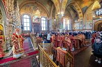 Архиерейское богослужение в Троицком соборе города Щёлково