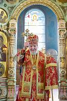 Архиерейское богослужение в Троицком соборе города Щёлково