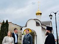 Рабочая встреча в Георгиевском храме города Павловский Посад