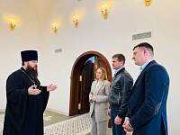 Рабочая встреча в Георгиевском храме города Павловский Посад