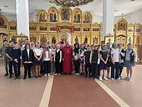 Пасхальные посещения храмов Павлово-Посадского благочиния учащимися школ и воспитанниками дошкольных отделений